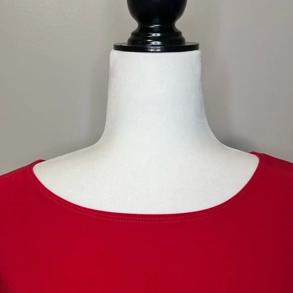 Pretty Woman Hi Lo Ling Sleeve Tunic Top - Picture 3 of 9